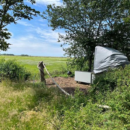 Hof Steinhuetten Schlafstrandkorb Westerhever Esterno foto