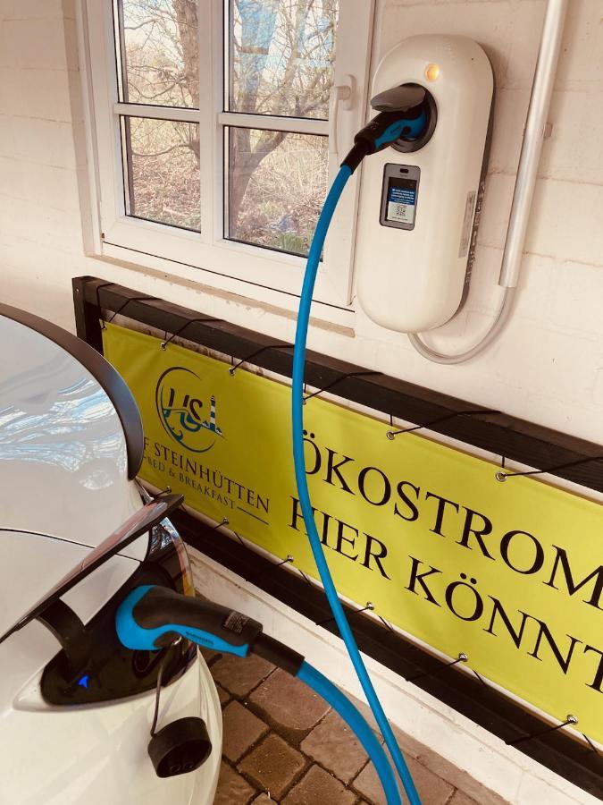Hof Steinhuetten Schlafstrandkorb Westerhever Esterno foto