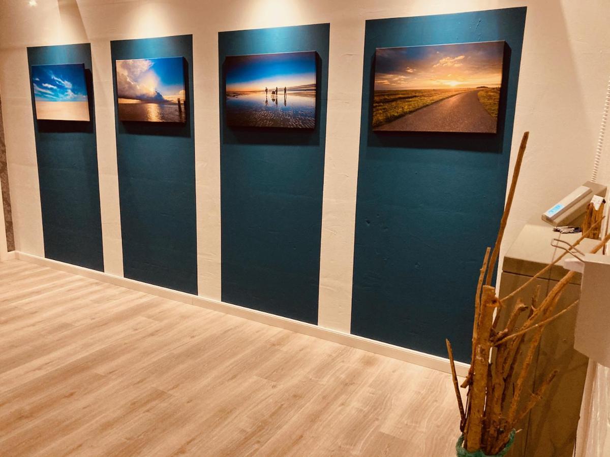 Hof Steinhuetten Schlafstrandkorb Westerhever Esterno foto